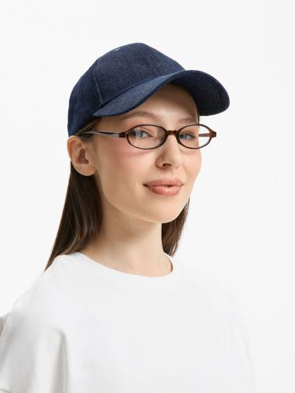 Бейсболка Denimate, темно-синяя