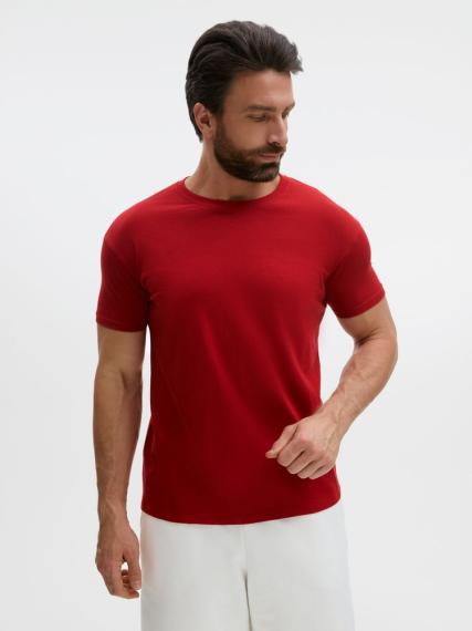 Футболка Regent 150 вишнево-красная, размер XS