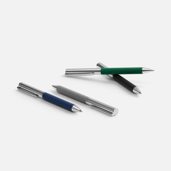 Ручка шариковая Eyeshot Soft Touch, черная