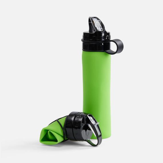 Складная бутылка для воды Langfossen, зеленое яблоко