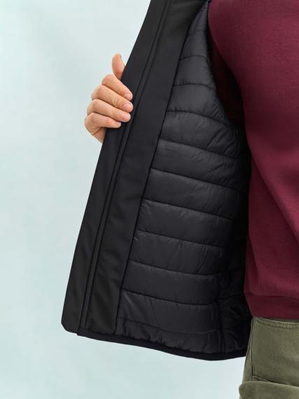 Жилет софтшелл унисекс Falcon BW, черный, размер XS