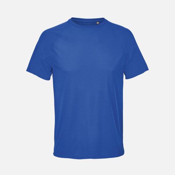 Футболка спортивная унисекс Vortex, ярко-синяя (roayl), размер XS