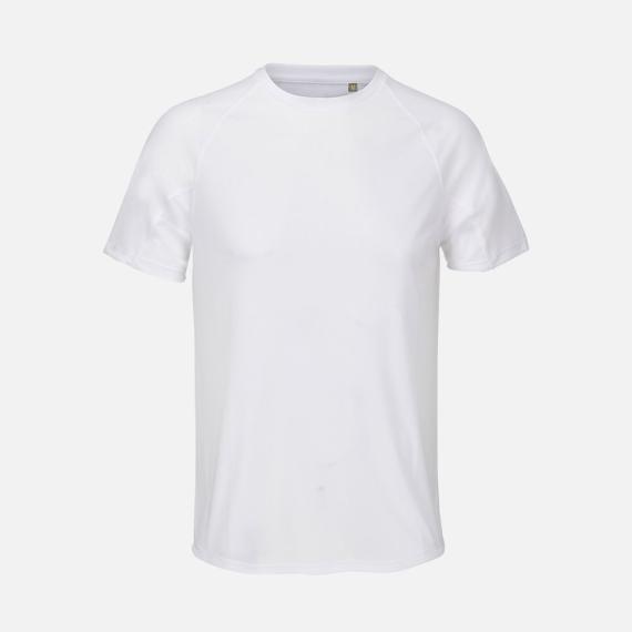 Футболка спортивная унисекс Vortex, белая, размер S