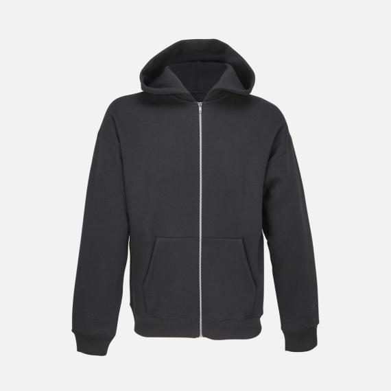 Толстовка унисекс на молнии Jelo, черная, размер XS