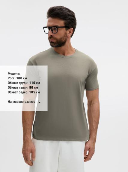 Футболка Regent 150 серая (стальная), размер XXL