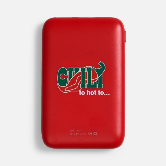 Внешний аккумулятор Fast Trick с Type-C, 5000 мАч, красный