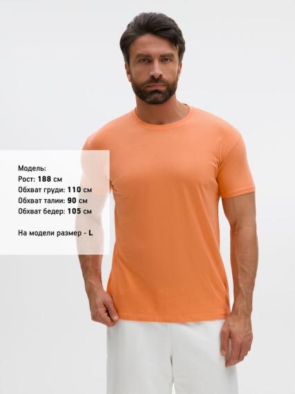 Футболка Regent 150, оранжевая (абрикосовая), размер XL