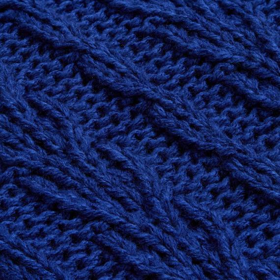 Плед Eloisa, темно-синий (кобальт)